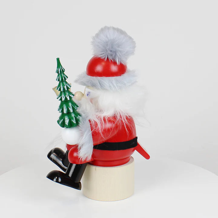 Santa with Tree, Shelf Sitter Nutcracker