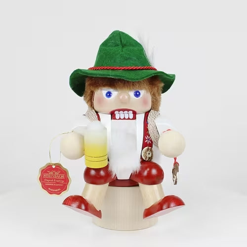 Steinbach Wooden Christmas Shelf-Sitter Decorative Nutcracker, Bavarian