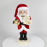 Friendly Wishlist Santa Nutcracker, Steinbach