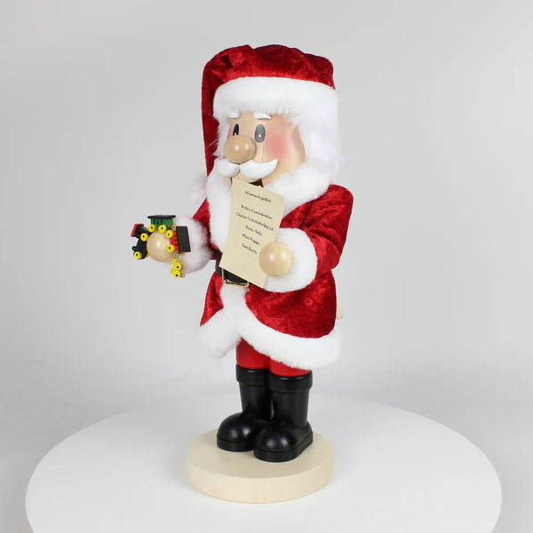 Friendly Wishlist Santa Nutcracker, Steinbach