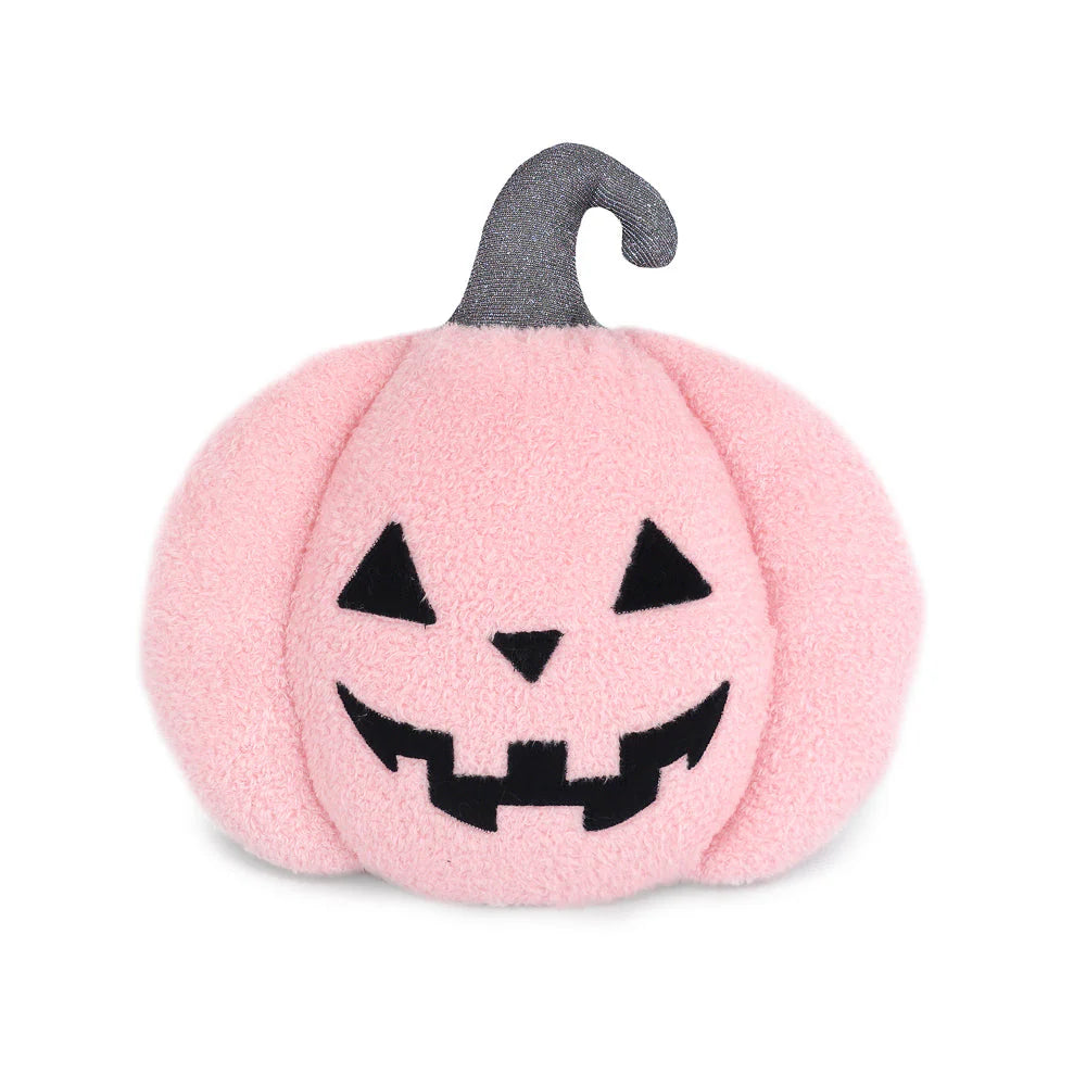 Pink Jack O Lantern Halloween Stuffed Doll