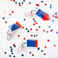 Red, White & Blue Confetti Popper