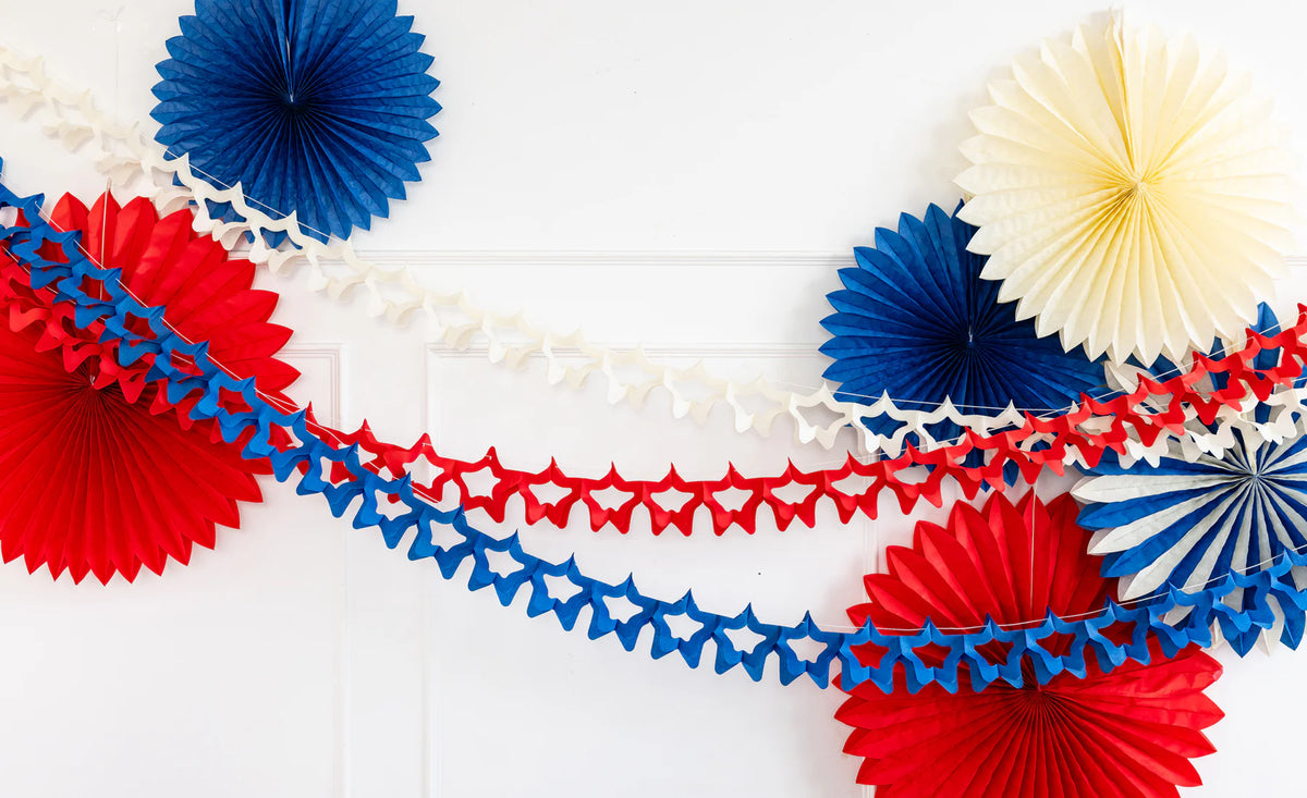 Star Tissue Garland Set