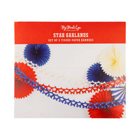 Star Tissue Garland Set