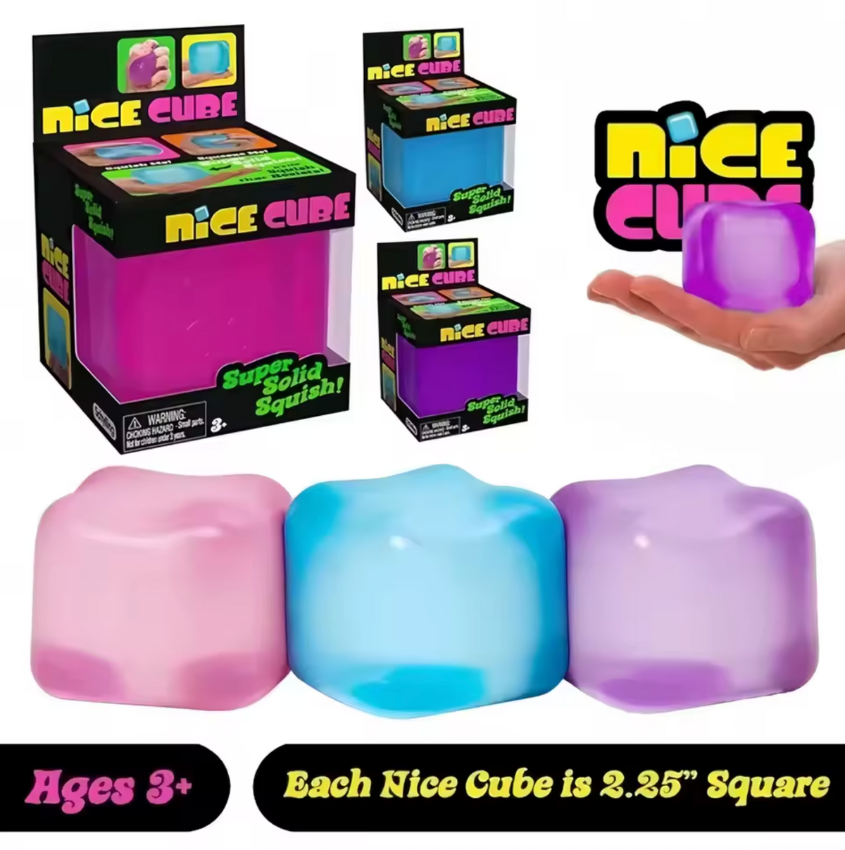 Nice Cube Squishy Fidget Toy
