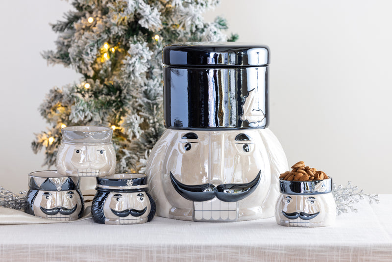 Cookie Jar Nutcracker Elegant