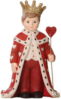 King of Hearts Boy Valentine's Figurine