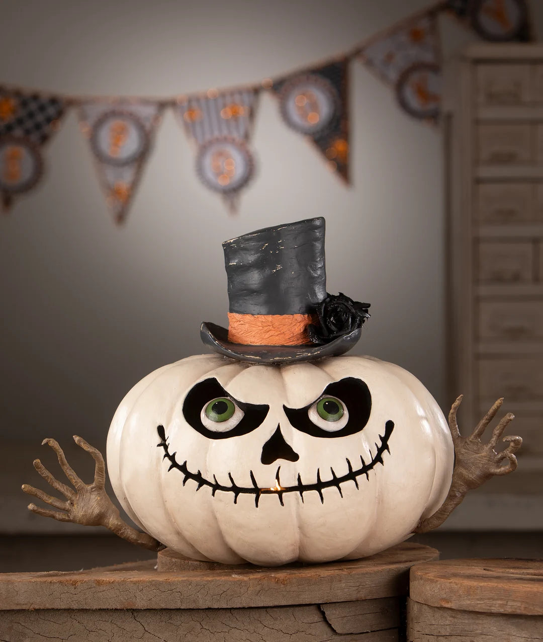 Mr. Gourdy Pumpkin - Bethany Lowe