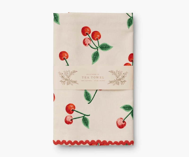 Cherries Dishtowel