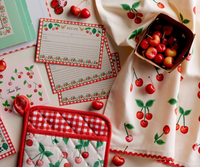 Cherries Dishtowel