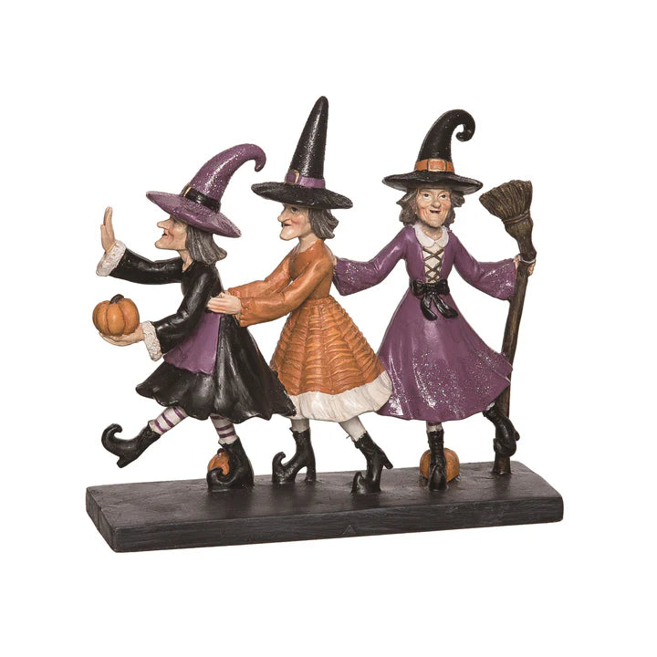 Centerpiece Witches Walking