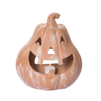 Pumpkin Candleholder Terracotta Large