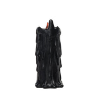 Light Up Creepy Black Candle Halloween