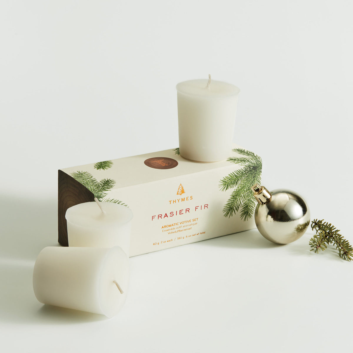 Votive Candle Set Frasier Fir