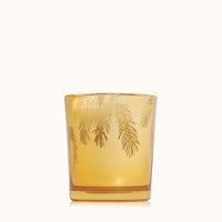 Gilded Poured Candle Gold Frasier Fir