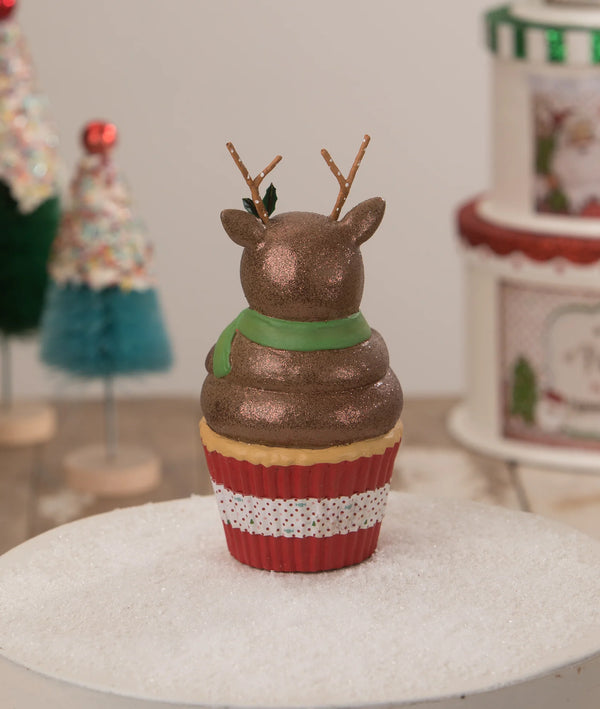 Rudolph Cupcake Container Bethany Lowe (CLR)