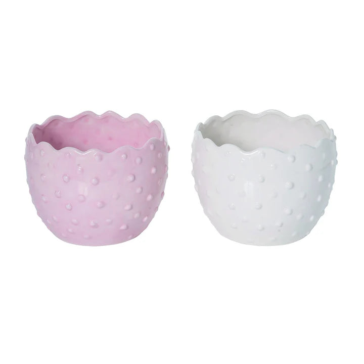 Hobnail Easter Egg Planter, Assorted