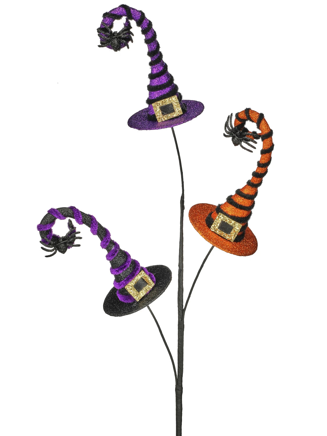 30" Triple Glitter Witches Hat Spray