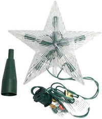 7" Prelit Classic Star Christmas Tree Topper