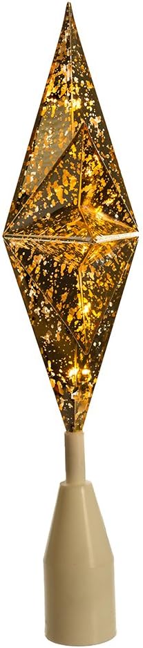 Gold Betlehem Star Christmas Tree Topper