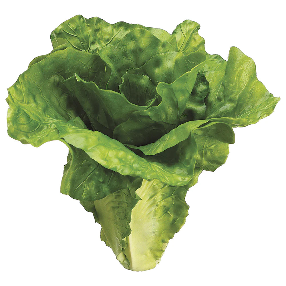 6" Real Touch Green Lettuce Plant Decor
