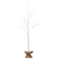 White Birch Twig Tree with LED Lights