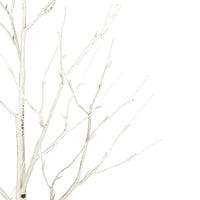 White Birch Twig Tree with LED Lights