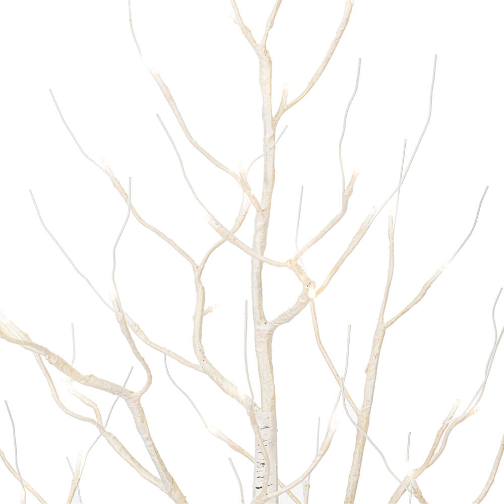 White Birch Twig Tree with LED Lights