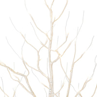 White Birch Twig Tree with LED Lights