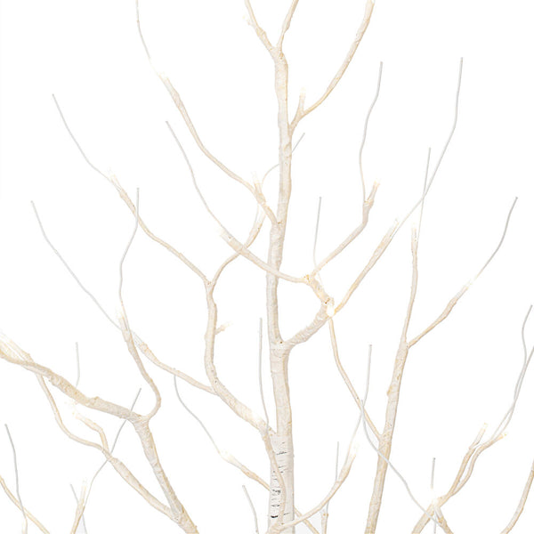 White Birch Twig Tree with LED Lights