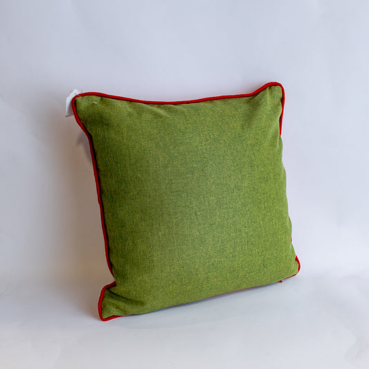 Red White Green Christmas Tree Pillow (CLR)