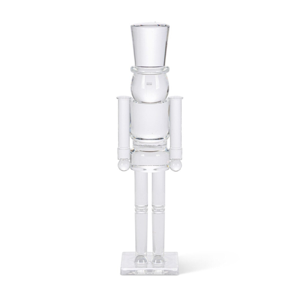 14.6" Clear Acrylic Nutcracker