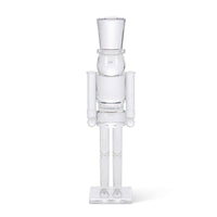 14.6" Clear Acrylic Nutcracker