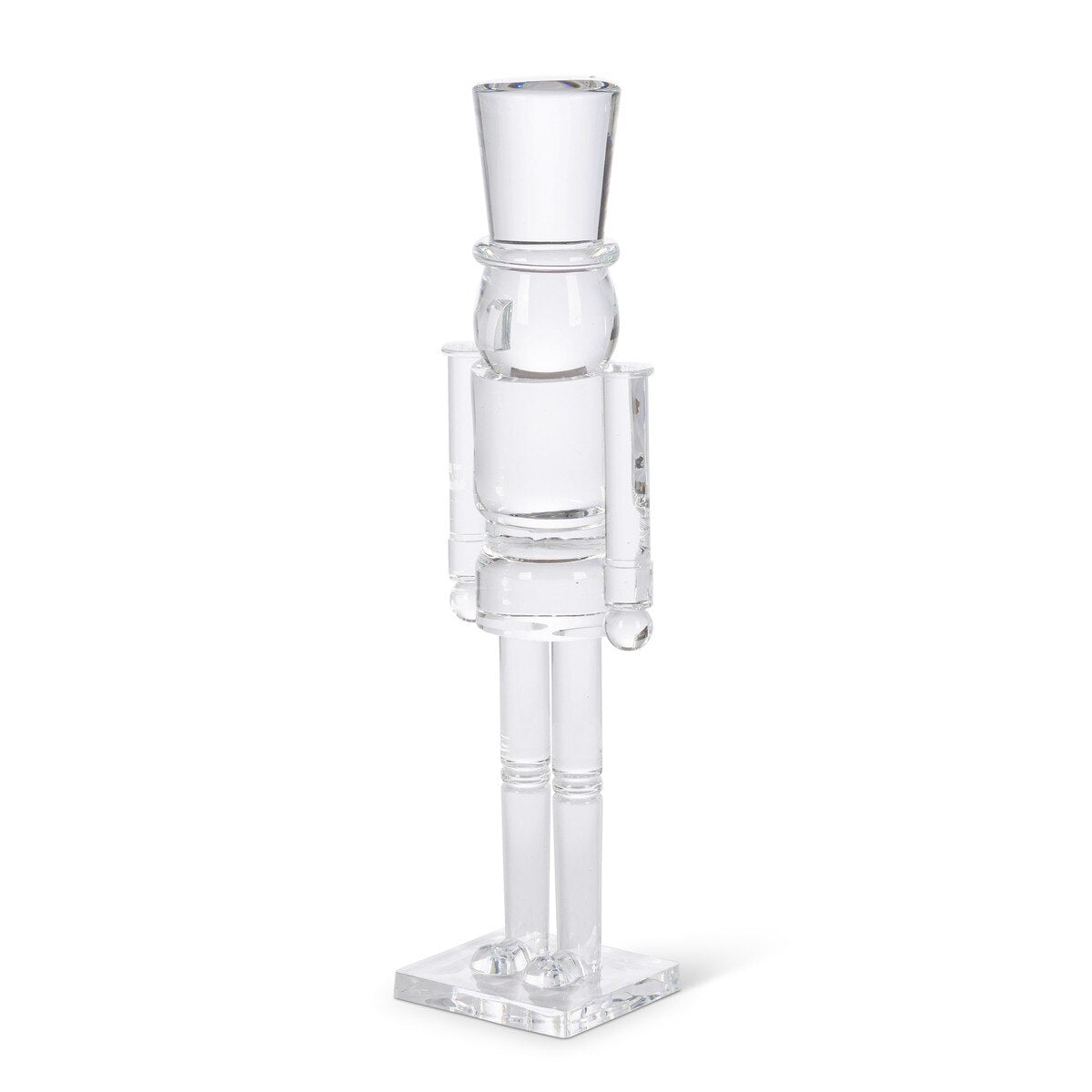14.6" Clear Acrylic Nutcracker