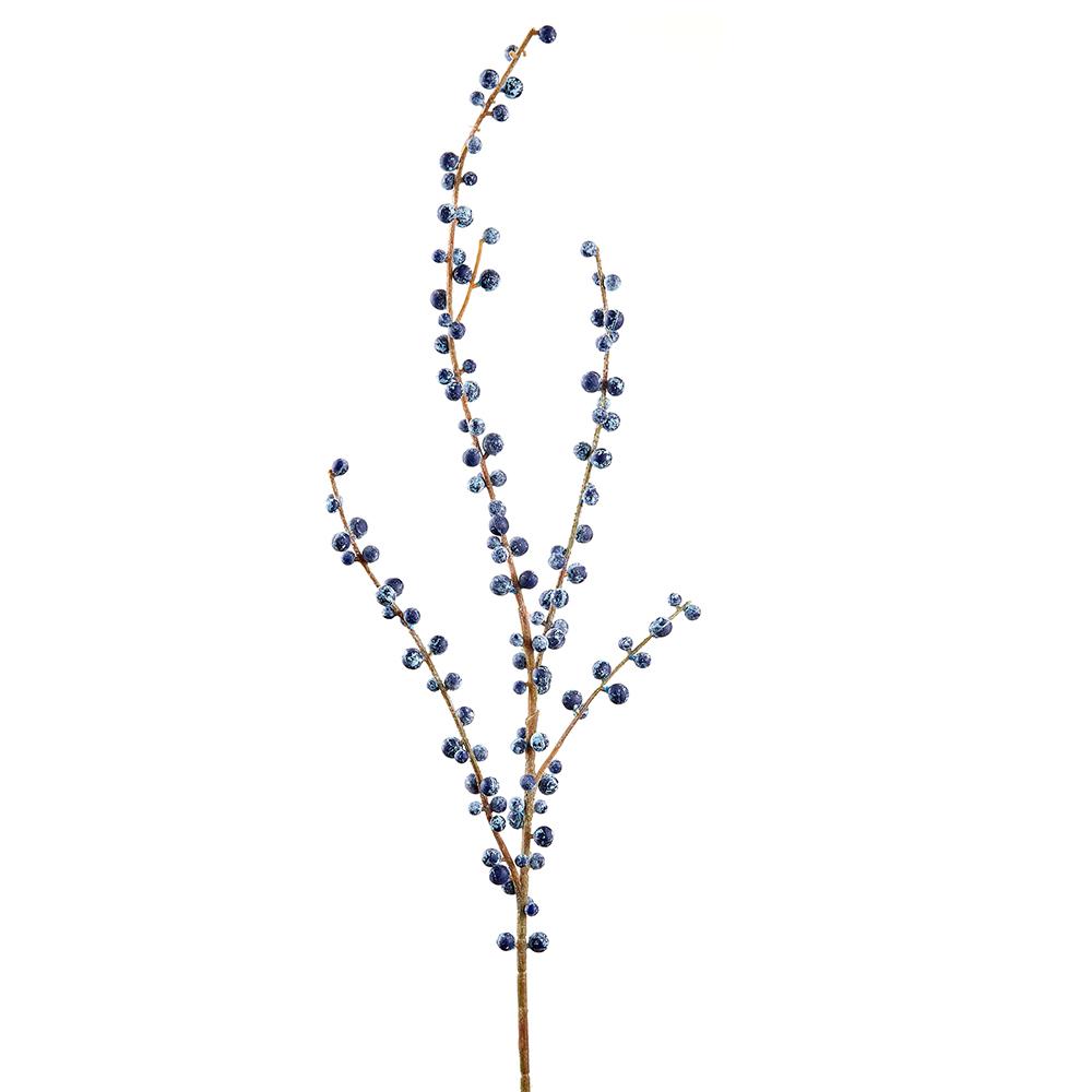 28" Berry Spray, Blue