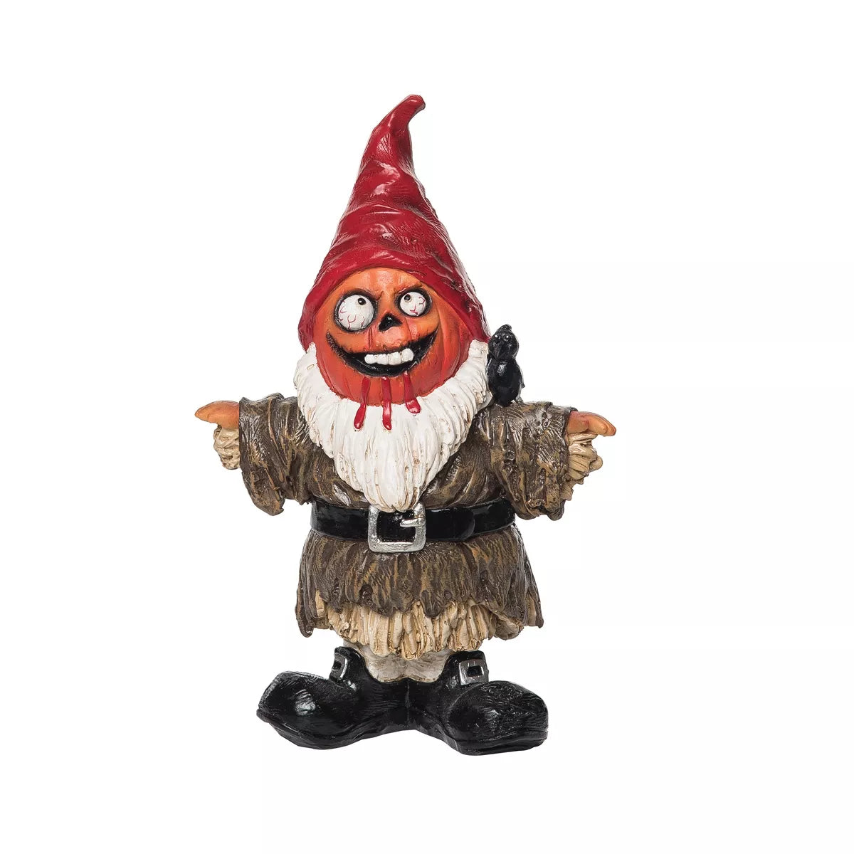 Gnome with Pumpkin Head