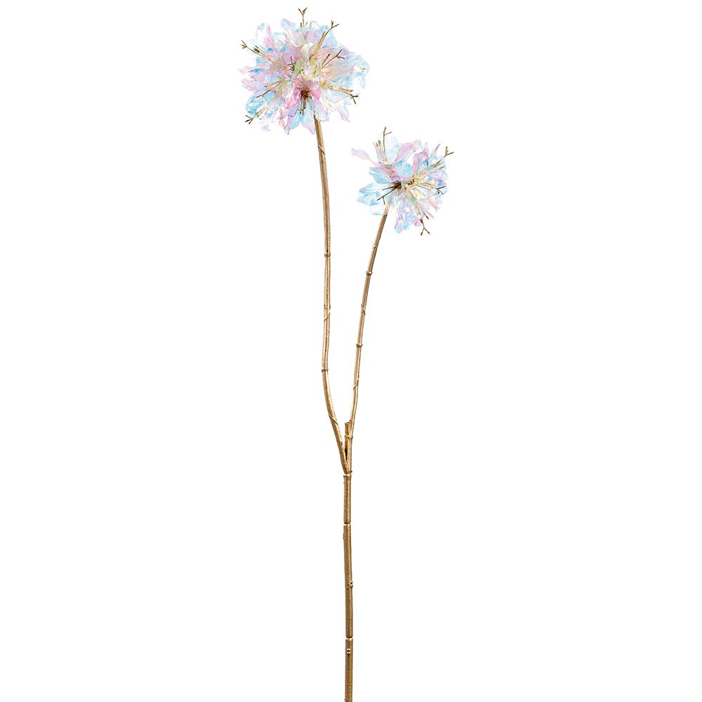 33" Iridescent Tabebuia Trumpet Spray Iridescent