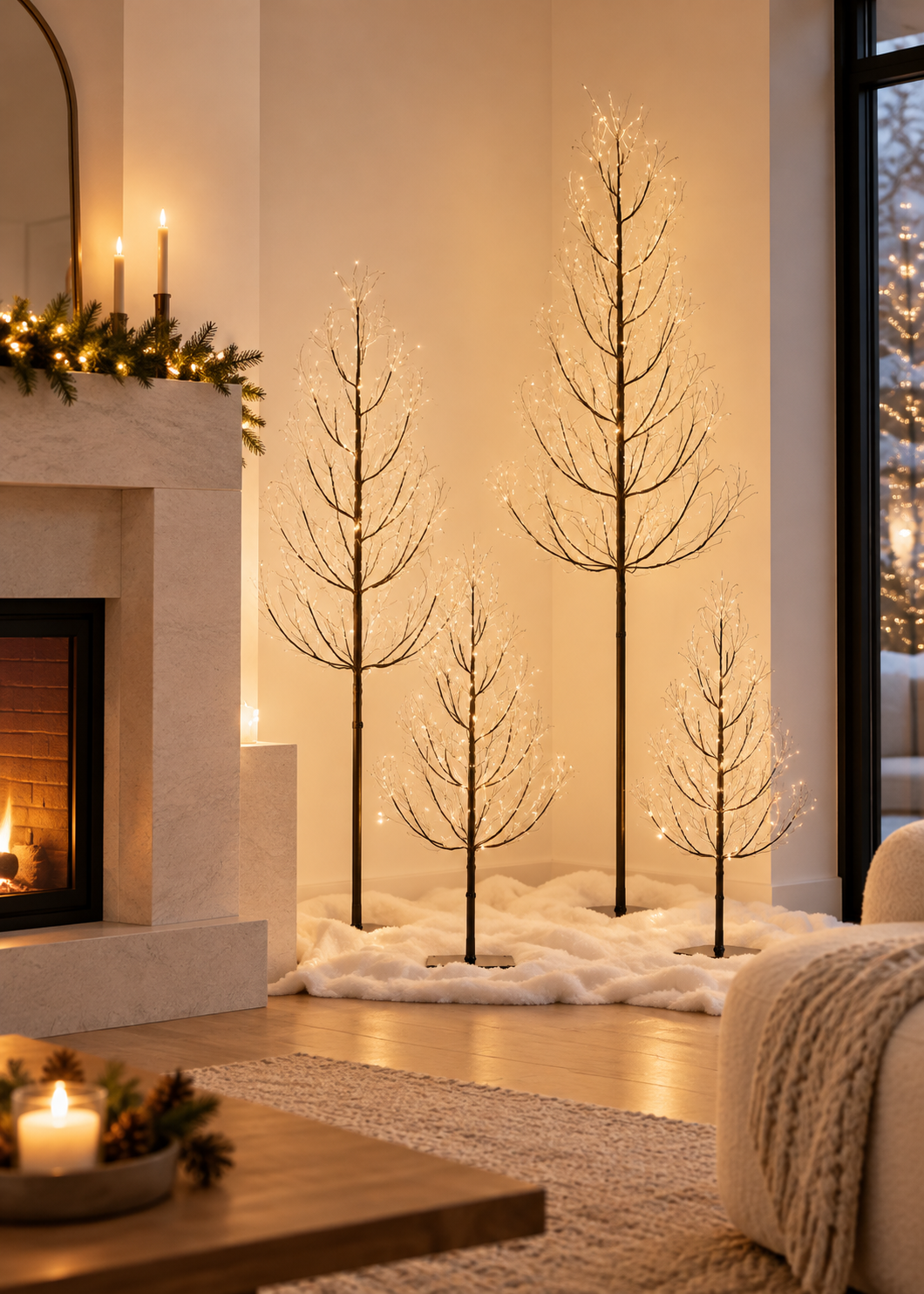Forest LED Lighted Tree