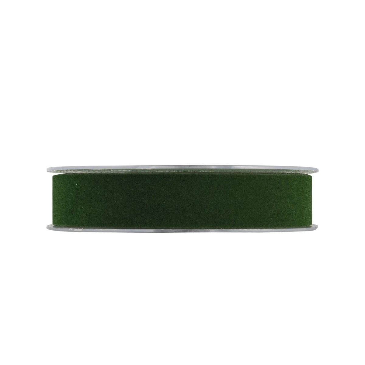 1"X10 Yard, Green Ribbon Velvet