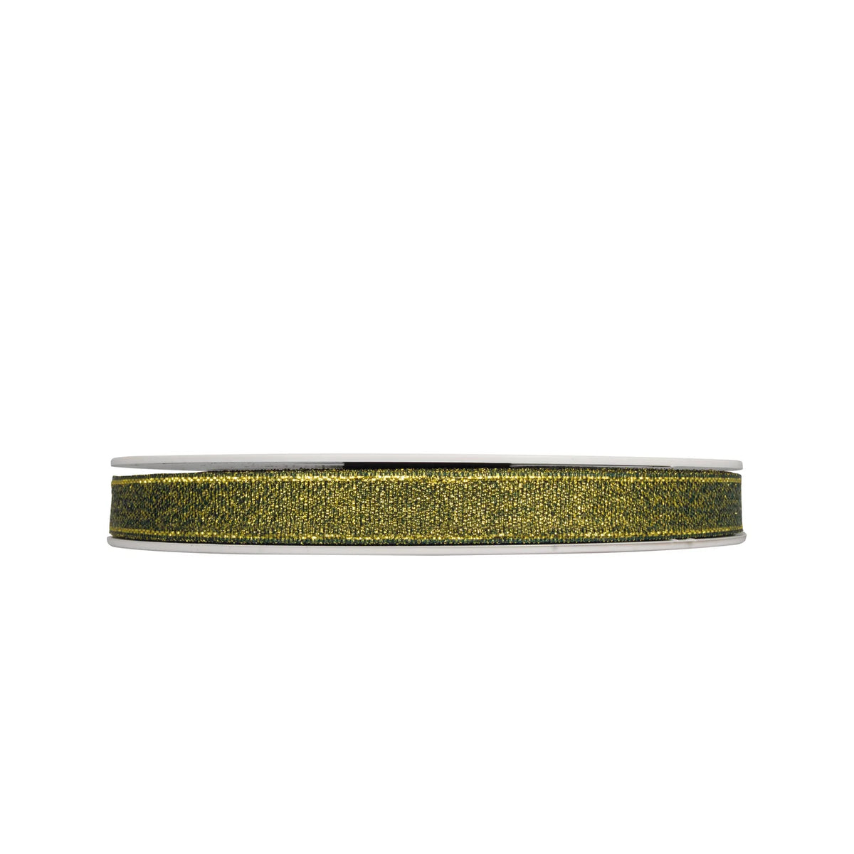0.5''X10 Yard, Green Metallic Ribbon
