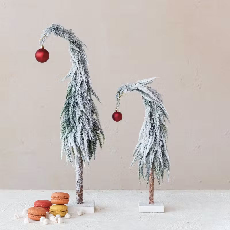 17" Tree Grinch with Ball