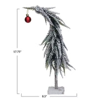 17" Tree Grinch with Ball