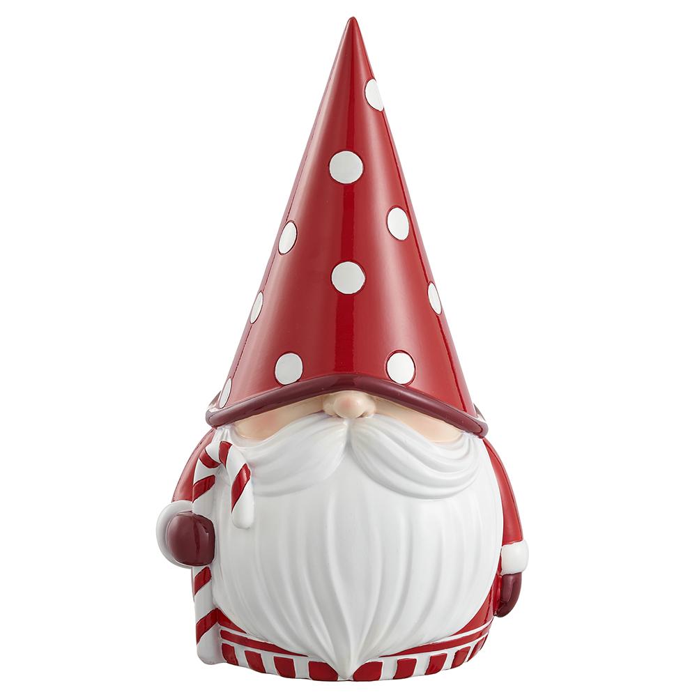 16" Red/White Candy Cane Gnome