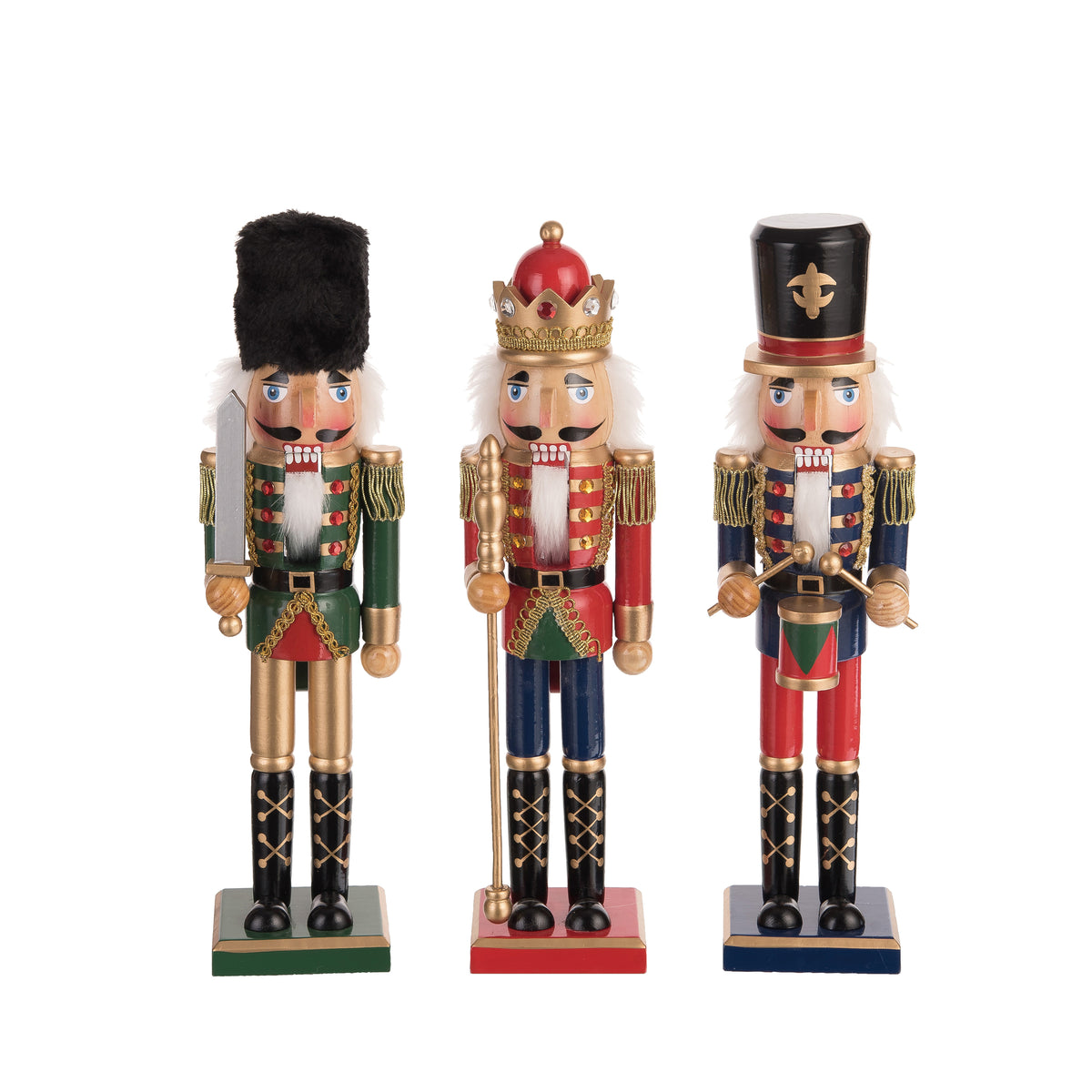 Wood Royal Nutcracker, Assorted