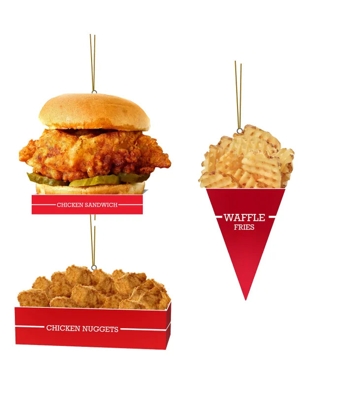 Fast Food Ornament, Assorted