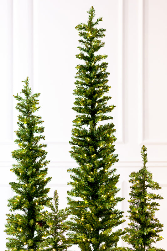 Alpine Downswept Christmas Tree with 5mm LED