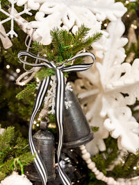 8" Antique Iron Country Christmas Bell