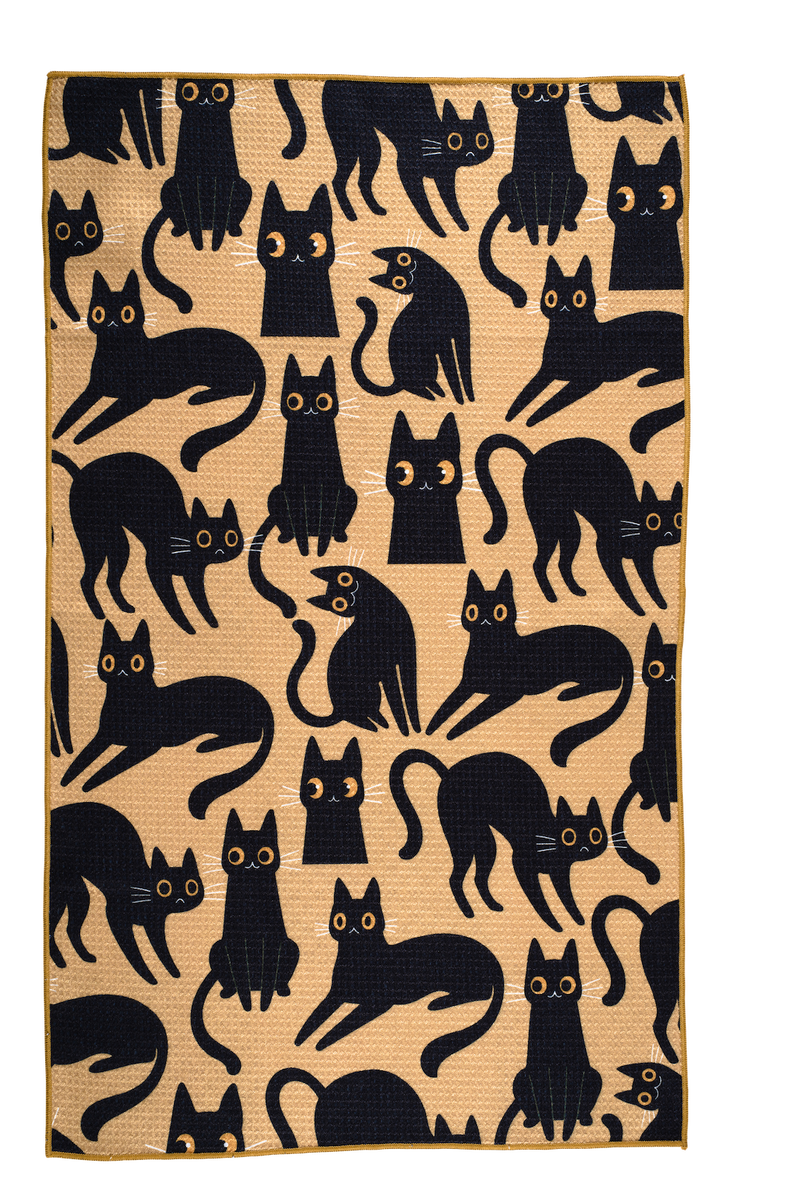 Dishtowel Nine Lives