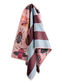 Beetle Club: Reversible Hand Towel