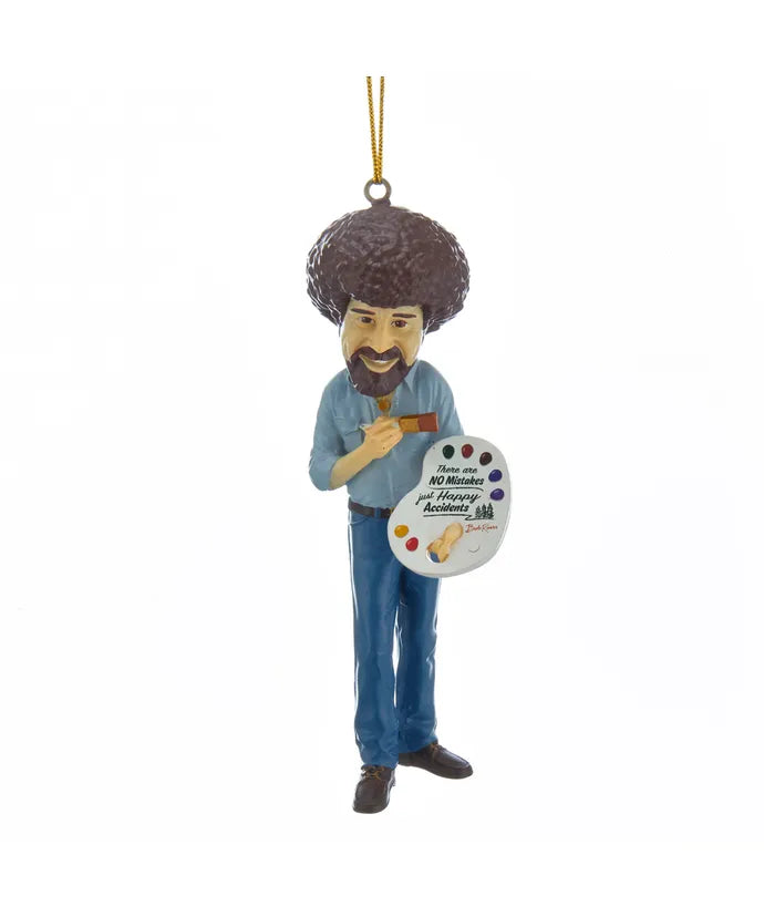 5" Bob Ross Figural Ornament